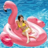 Badeinsel ''Mega Flamingo Island'' mit 2 Haltegriffe, 218x211x136cm