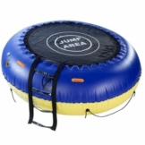 infactory Wassertrampolin: 4in1-Trampolin für Wasser und Garten, Ø 193 cm (Pool Trampolin / Schwimmtrampolin)